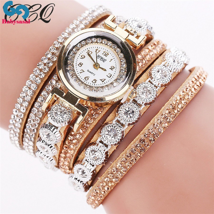 Korean fashion women diamond bracelet watch female watch