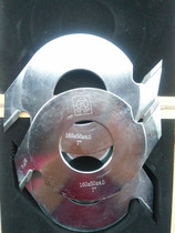 Taiwan Yuhong single-chip cemented carbide finger combing machine blade plank combination Wood splicing machine knife 2 Blade