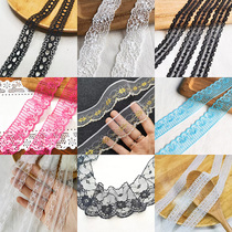 Basic trim Lolita black rice white yellow powder necklace earrings doll accessories elastic lace lace 10 meters price