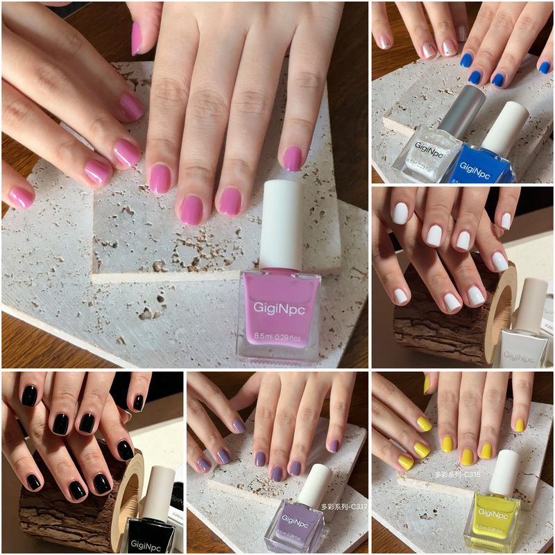 【Water-Based Nail Polish】Giginpc Nail Collection 2026 New Solid Colors: Pure Yellow, Green, Purple, Pink, Black, White, Red 【Water-Based Nail Polish】Giginpc Nail Collection 2026 New Solid Colors: Pure Yellow, Green, Purple, Pink, Black, White, Red