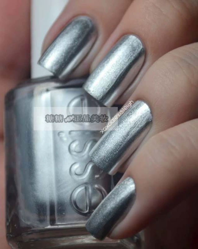 Hoa Kỳ ESSIE Nail Ba Lan 3008 Mirror Limited Kim loại kết cấu bạc Không có chỗ như Chrome - Sơn móng tay / Móng tay và móng chân