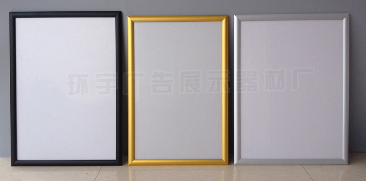 Khung nhôm khung mở thang máy quảng cáo khung giấy phép kinh doanh A3 khung ảnh A4 khung ảnh lớn tùy chỉnh - Kính kính nam đẹp