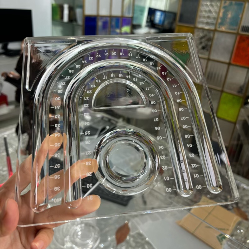 Transparent Acrylic Bead Tray Bracelet Necklace Bead Design Measurement DIY Tool Jewelry Display Tray Transparent Acrylic Bead Tray Bracelet Necklace Bead Design Measurement DIY Tool Jewelry Display Tray