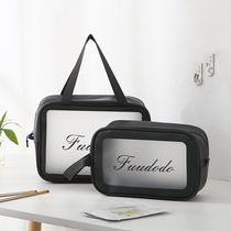 Cosmetic bag female Net red portable large capacity storage bag ins Wind Super fire simple portable small travel wash