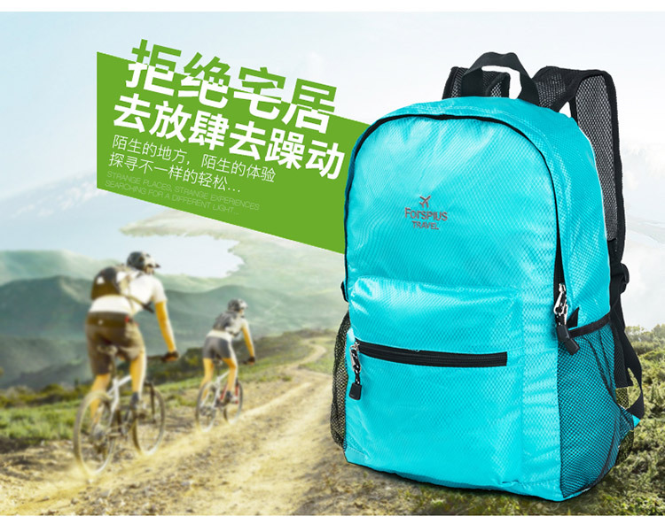 Ba lô ngoài trời Nam và nữ Có thể gập lại Ba lô Ultra Light Skin Pack Du lịch xách tay Túi du lịch chống nước Túi sinh viên balo cho bé gái tiểu học