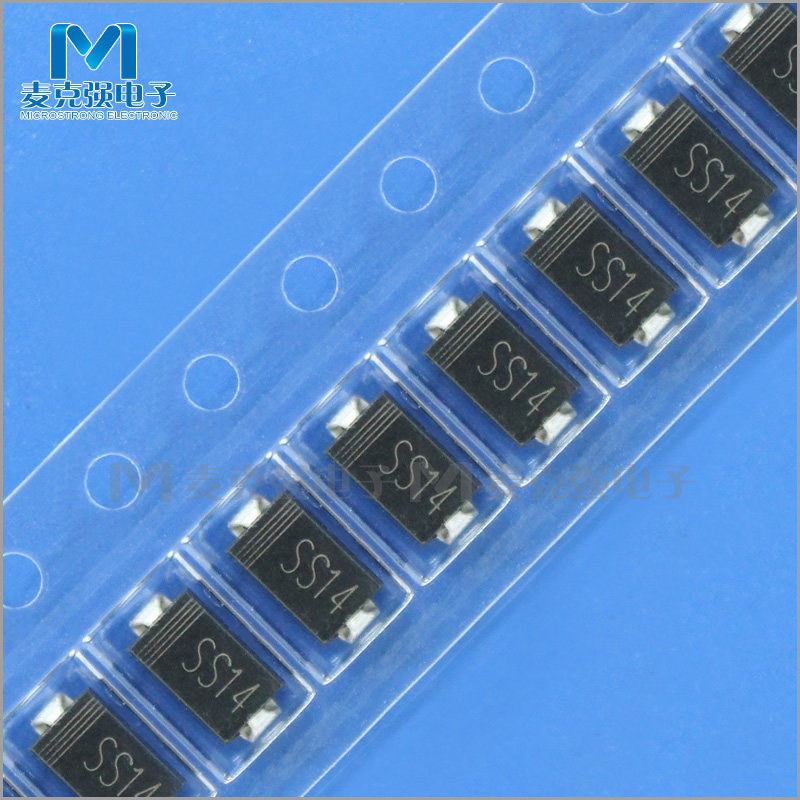 SMD patch Schottky diode SS14 1N5819 SMA DO-214AC Schottky tube 1A 40V