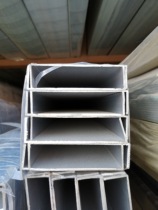 Purification aluminum profile 100 slots aluminum c-shaped trough u-shaped trough aluminum profile purification room aluminum material aluminum alloy profile 100 floor trough