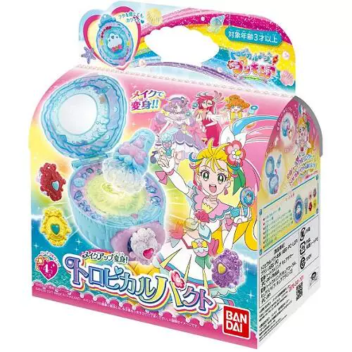 Bandai, магический порошок, банка для хранения, игрушка, (Физические), подарок на день рождения