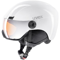 uvex hlmt 400 yvis helmet mirror one-in-one ski helmet single and double plate fitting myopia