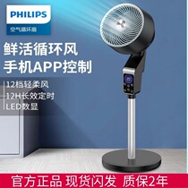 Philips Air Cycle Fan Smart Bed Fan Voquored Light Voice Rocking Head Vertical Convergent Flow Fan