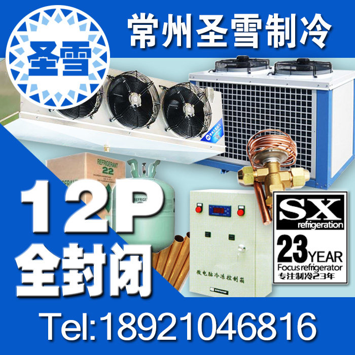 Cold storage refrigeration unit valley wheel all enclosed one machine food fresh refrigeration refrigeration and refrigeration 12 cold storage equipment