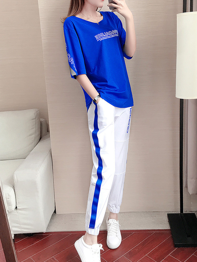 Yang Liping sportswear square dance clothing new summer suit women's dance clothes loose casual thin ghost dance