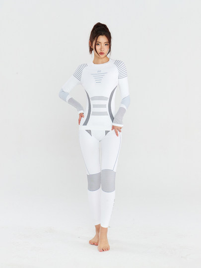 Nanen Quick-Drying Ski Clothing for Women, Sweat-Wicking Compression Functional Underwear, Men's Tight-Fitting Breathable Thermal Set