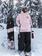 Nanen Ski Sweatshirt Is Waterproof and Unisex, Suitable for Snowboarding, Professional American-Style Solid Color Outdoor Sports Inner Layer Top