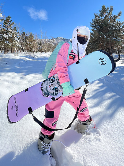 Nandn Single-Board Dumpling Skin Storage Bag, Thickened Single-Shoulder Snowboard Protective Cover, Ski Equipment Naj1001