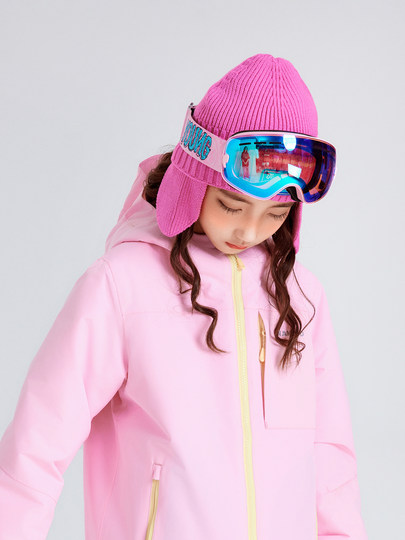 Nandn Nanen Children's Ski Goggles Imported Double-Layer Anti-Fog Lenses Parent-Child Style Ski Glasses Large Spherical Lens