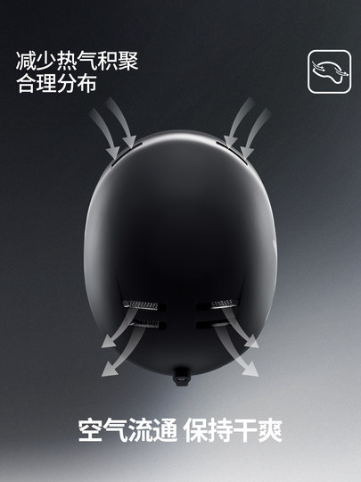 Nanen Ski Helmet, Unisex, Suitable for Both Single and Double Board Skiing, Anti-Collision, Warm Snow Helmet, Snow Cap Nt30