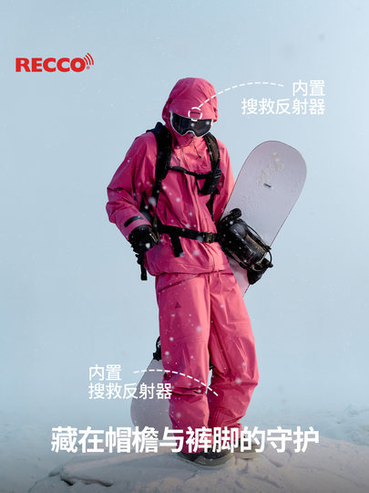 [Skyline Lite]Nanen Hardshell Ski Suit Set for Women, Waterproof and Seam-Sealed Outdoor Gear Clothing Set for Men