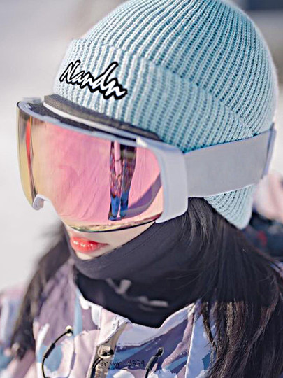 Nandn New Snowboarding Knitted Hat, Autumn and Winter Outdoor Adult Men and Women Trendy Warm Solid Color Hat