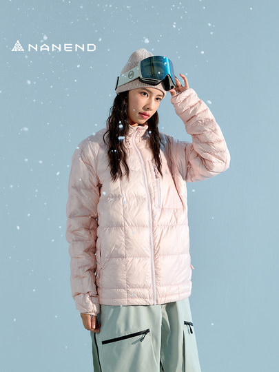 Nanen down Jacket White Duck down Ski Warm Liner Middle Layer Lightweight New Outdoor Winter Jacket for Women and Men
