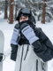 NANDN single and double board ski gloves, wear-resistant, waterproof and warm cycling gloves, men's and women's models NS5009