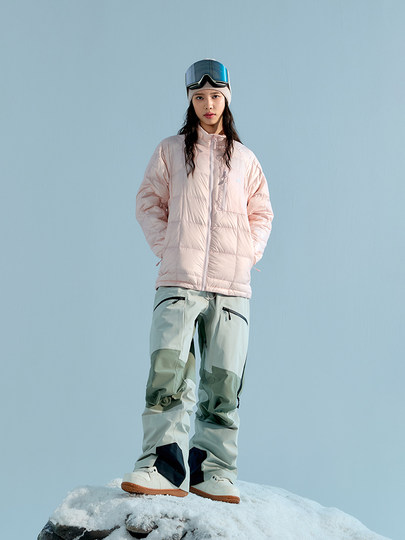 Nanen down Jacket White Duck down Ski Warm Liner Middle Layer Lightweight New Outdoor Winter Jacket for Women and Men