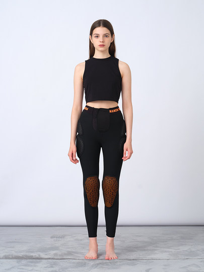 Nandn Nanen New Ski Protective Gear Single and Double Board Anti-Fall Hip and Knee Protection Set Men's and Women's Ski Equipment Np422