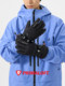 Nanen Ski Gloves for Men, Professional Gold Label P Cotton Five-Finger Thickened Waterproof and Warm Gloves for Men