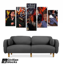 Alpasino Godfather Scarface hard nuclear bandit to help hip-hop rap without frame