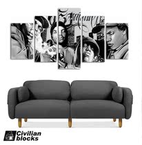 West coast chicano oldschool floral body word hiphop hip hop rap gangster hardcore unframed painting