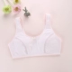 Cô gái áo ngực thời kỳ phát triển cotton học sinh trung học cơ sở nhỏ vest đồ lót thể thao không có vòng thép mỏng mùa hè