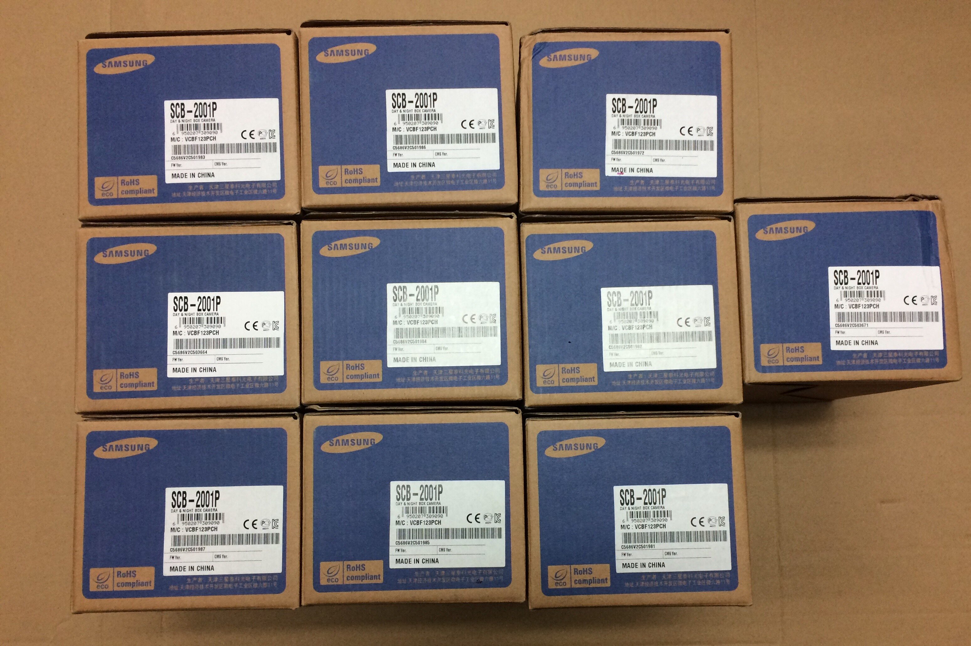 Original Samsung low illumination camera SCB-2001P SCB-2001PH fake one pay ten