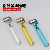 Extraordinary] Professional wallpaper Wall cloth construction tools aluminum alloy handle seam stainless steel flat Press wheel