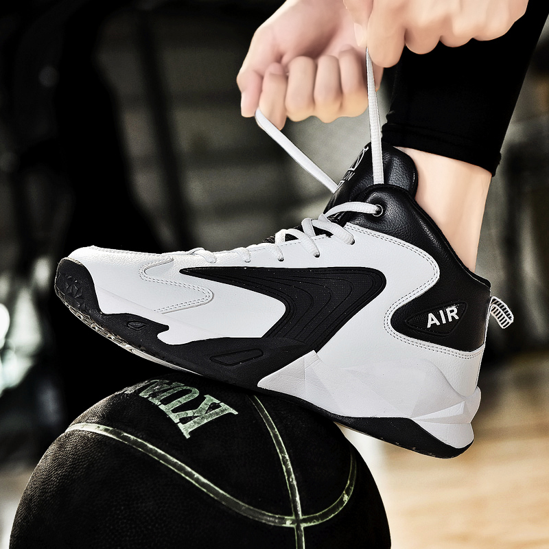 Men's Shoes Summer Breathable Sneakers 2022 New Air Force One Genuine Tall Sports Kobe Basketball Shoes Men