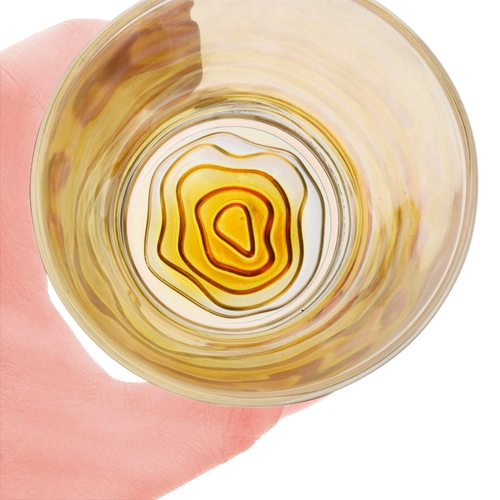 Креативный прозрачный бокал для виски для домашнего использования, стеклянный стакан