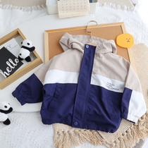 Boy Chun-style jacket Double female children Yangqi Spring loaded blouse baby Han version jacket 1-3 year old Spring and autumn season