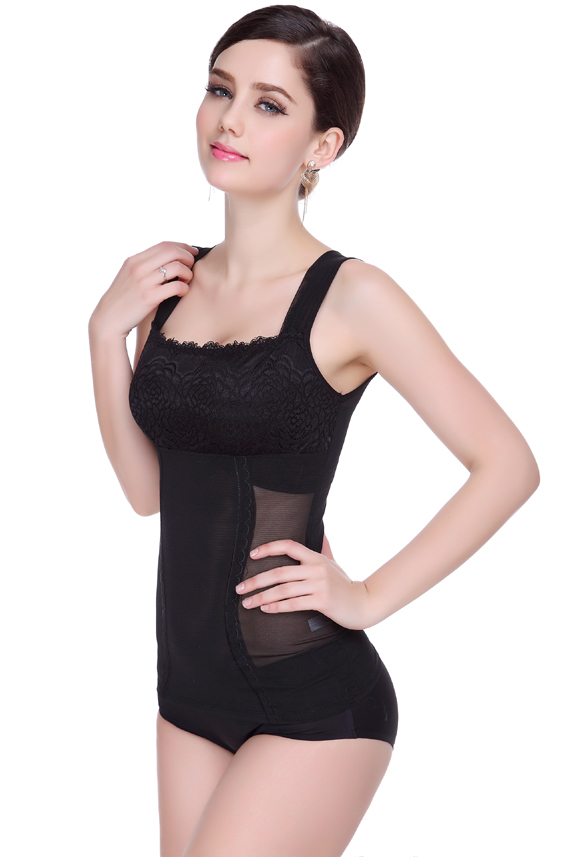 Phần mỏng ống top áo nhựa không có dấu vết corset vest nữ sau sinh bụng đồ lót giảm béo đồ lót cơ thể