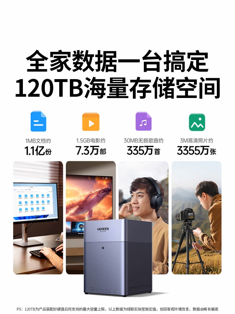 Greenlink Dh4300Plus Dxp4800 Nas Home Network Storage Personal Cloud Home Hard Drive Server