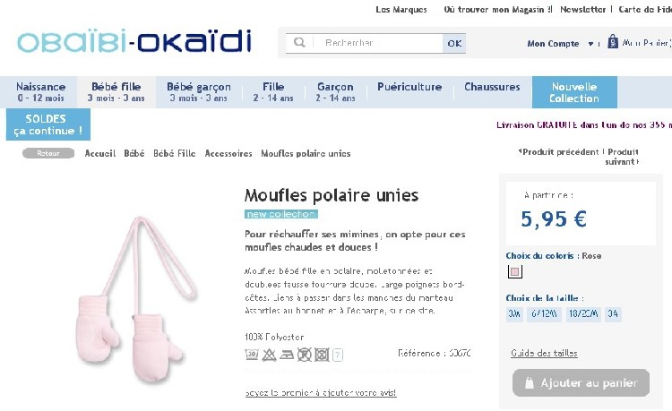 Gants pour enfants en velours - Ref 2146192 Image 39