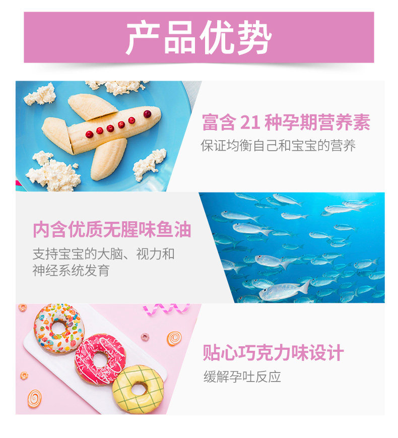 澳洲进口 Blackmores 澳佳宝 孕妇黄金营养素 180粒*2瓶 含叶酸 图5