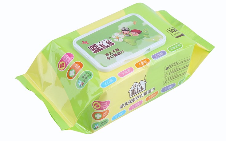 Khăn lau trẻ em mới chính hãng 100 bơm cho trẻ sơ sinh có tay che đặc biệt để tránh khăn lau mông đỏ khăn ướt cho trẻ sơ sinh