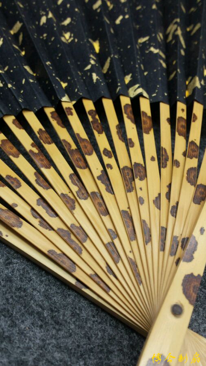 Already Tied (BoToday Fan) 95-inch 18 square Arrow Bamboo bronzed courteslate antique flower type