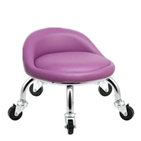 22 -сантиметровый табурет -пурпурный маленький задний колесо