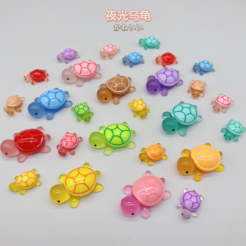 Glow-In-The-Dark Turtle, Popular Online Children's Pretend Play Toy, Gift, Large Luminous Sea Turtle Animal Model
