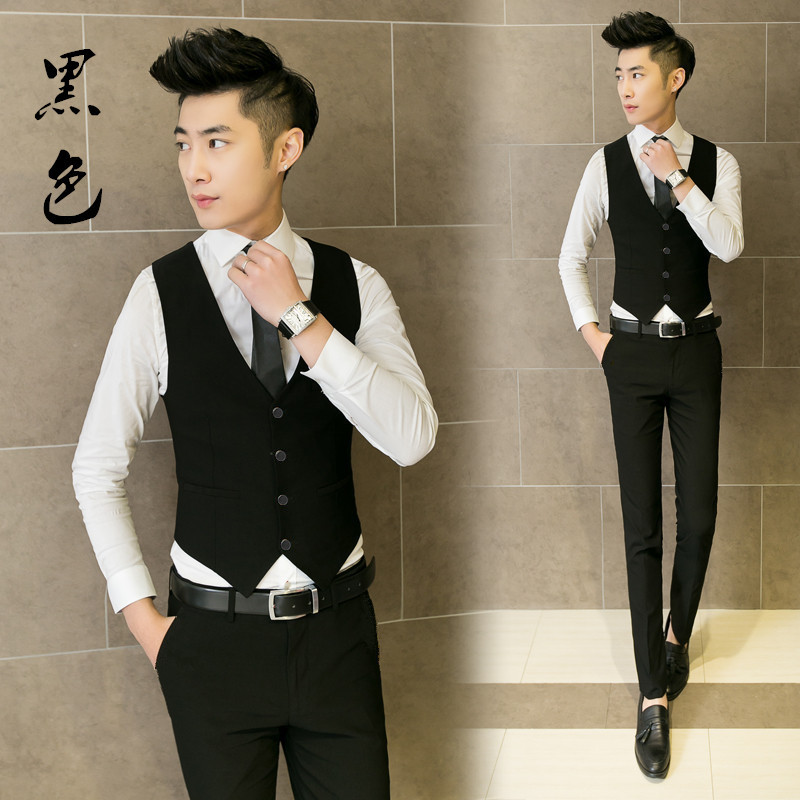 Phù hợp với nam giới Slim kinh doanh chuyên nghiệp tốt nghiệp sinh viên tốt nghiệp đại học phù hợp với đồ vest