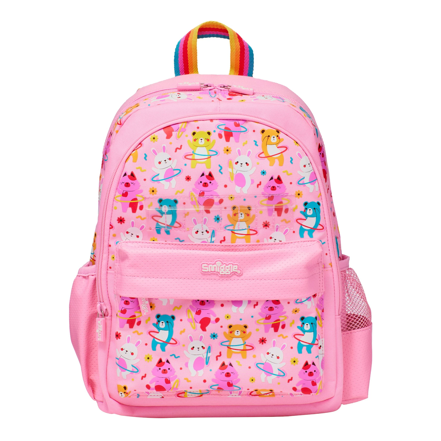 Австралийский школьный рюкзак SMIGGLE Kindergarten Middle номер с карточкой букв DIY творческий мультфильм дети ученики рюкзак рюкзаки