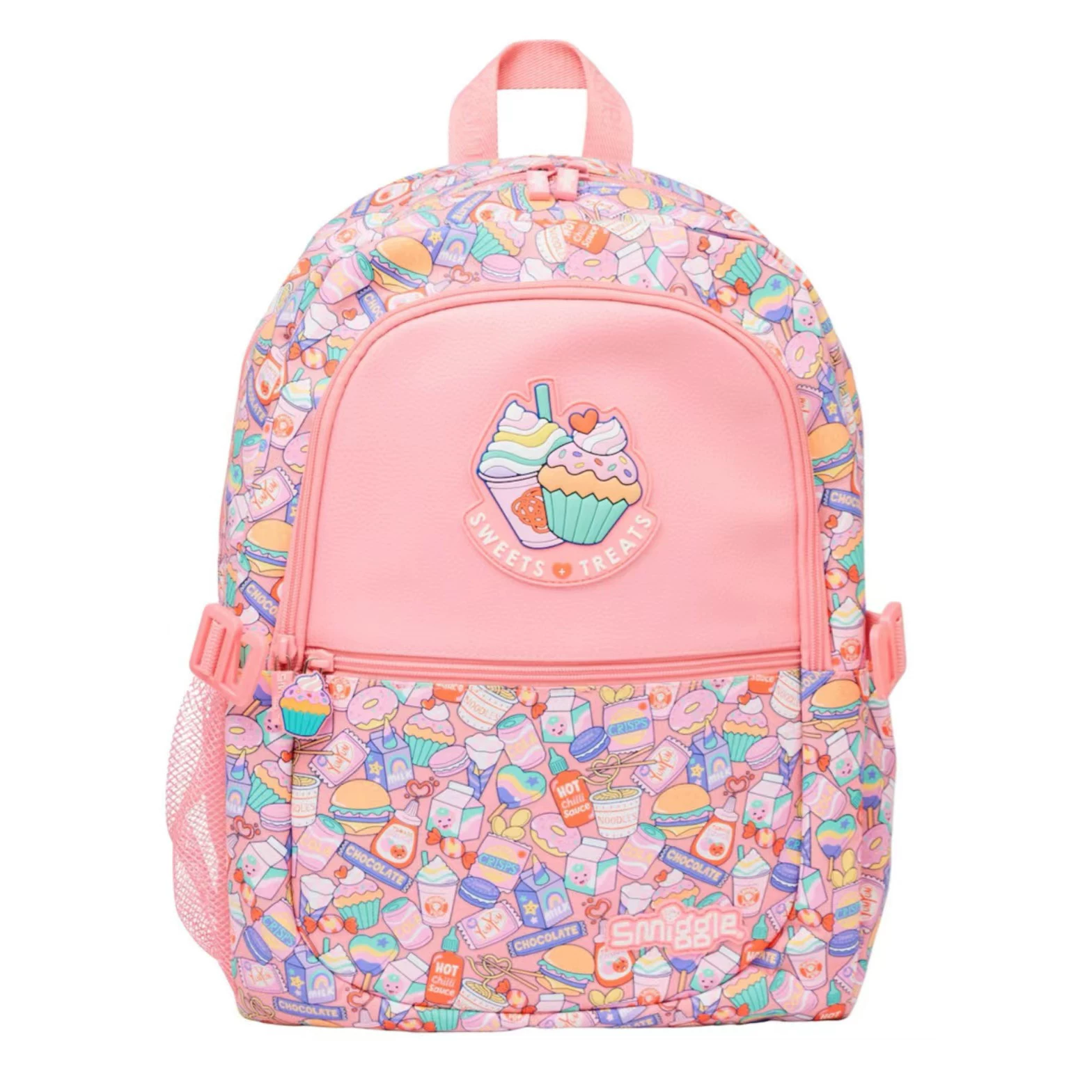 Школьная сумка Smiggle из Новой Зеландии для учащихся начальной школы, мультяшный рисунок, сердце, девушка, легкий рюкзак