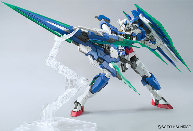 Bandai Gundam Model MG 1/100 00 Quantum Full Blade Lượng tử 00Q GN Sword 4 Gundam - Gundam / Mech Model / Robot / Transformers 	mô hình robot người