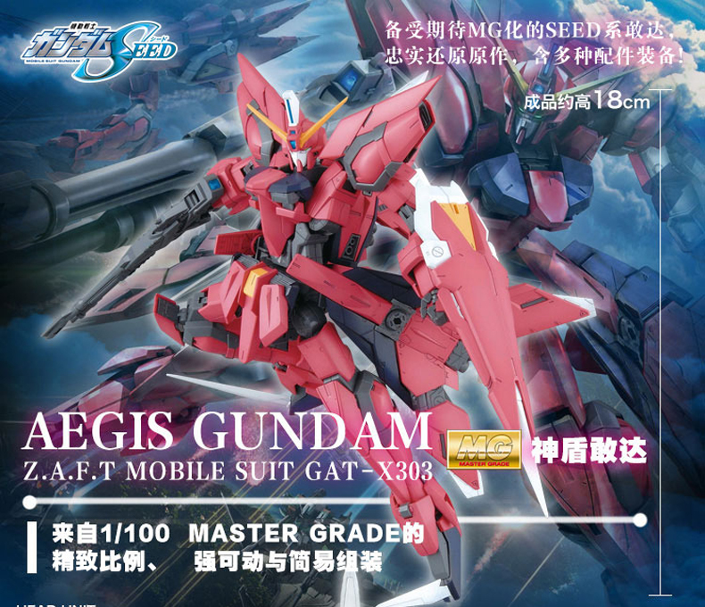 Bandai Gundam Model MG 1/100 Air Combat Strike Gundam St. Shield Storm Thunder Lightning Duel - Gundam / Mech Model / Robot / Transformers mô hình gundam chính hãng