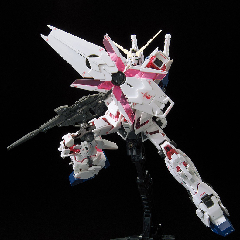 Mô hình lắp ráp Bandai Gundam RG 25 1 144 RX-0 Unicorn Lên đến chế độ hủy diệt Biến dạng - Gundam / Mech Model / Robot / Transformers đồ chơi gundam